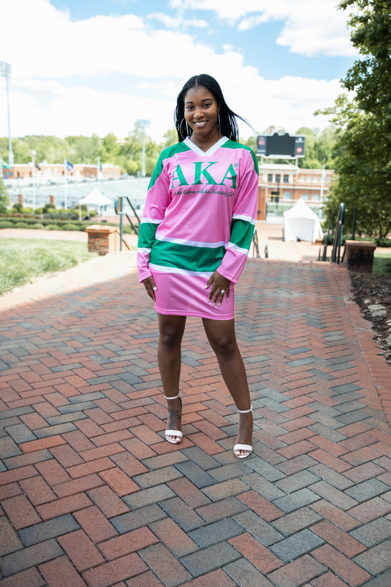 AKA - Striped Jersey Dress