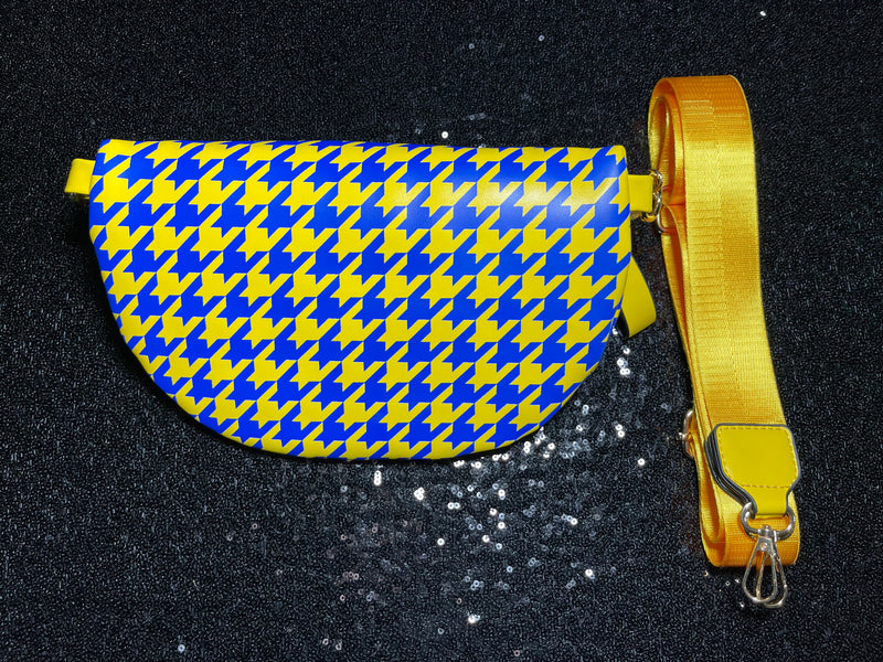 SGRho - Pearled Houndstooth Fanny Pack