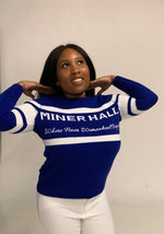 FINAL SALE - Miner Hall Sweater- Royal Blue