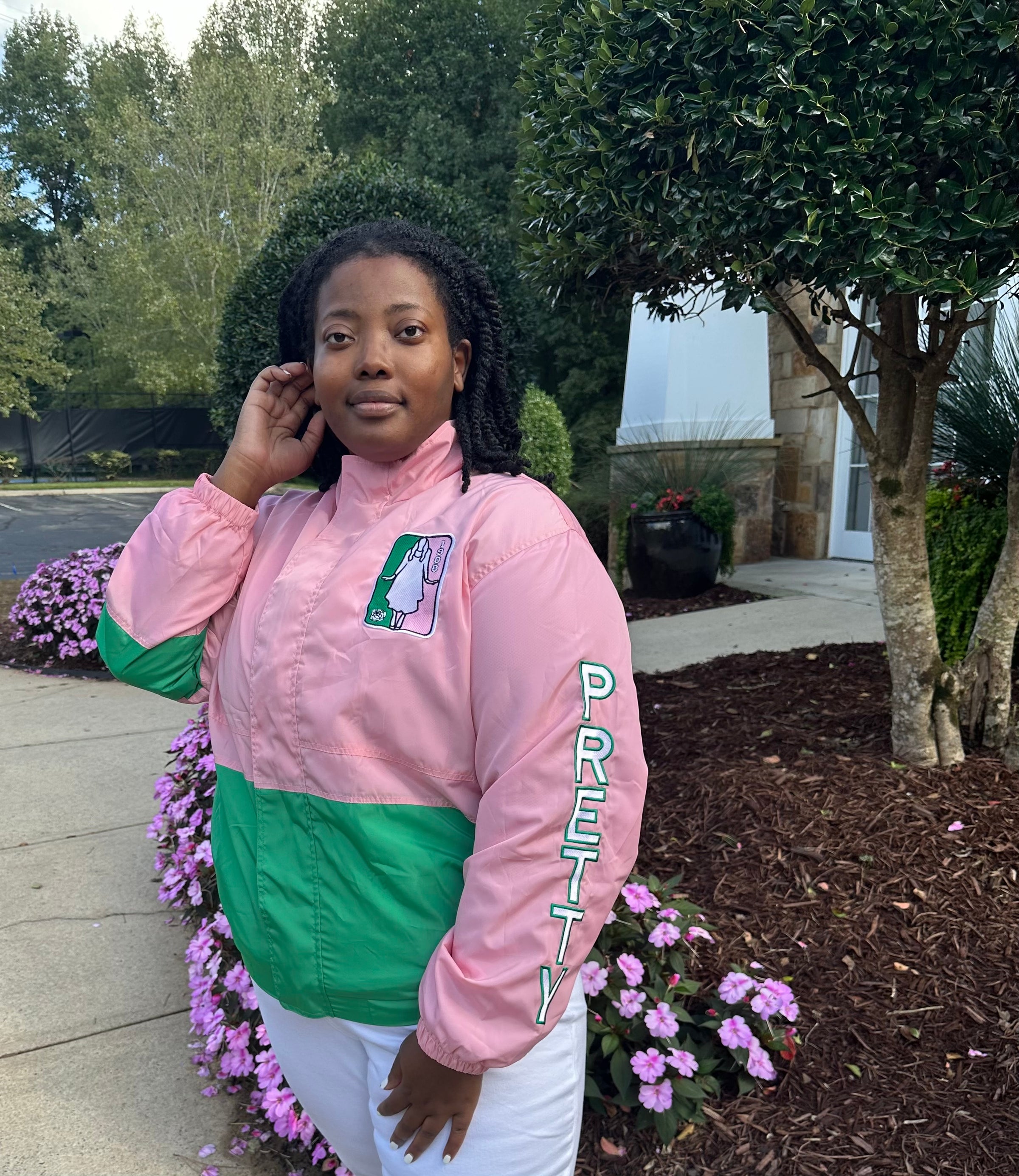 Pink Kappa Tracksuit Set Womens Ivy Stance Essentials Windbreaker