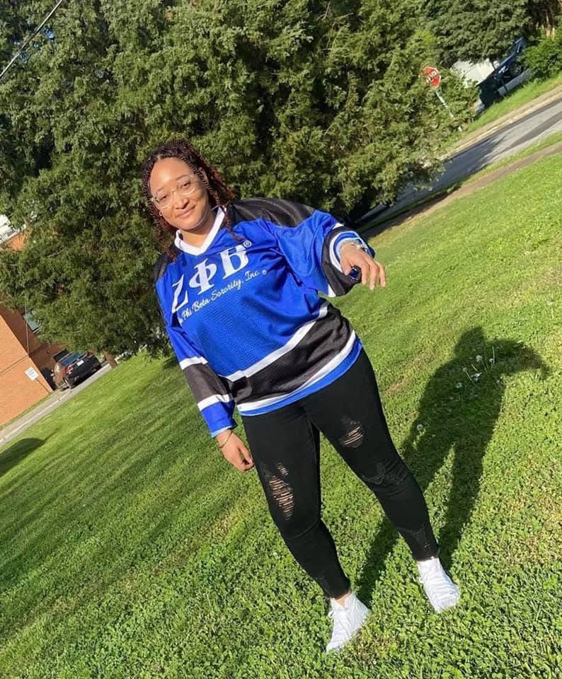 ZPhiB - Striped Jersey Dress - Royal Blue Official Para Connect ZPhiB - Striped Jersey Dress - Royal Blue Official Para Connect