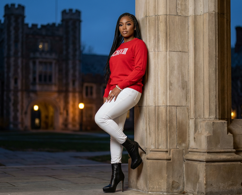 1913 Roman Numeral Sweater - Red – Official Para Connect
