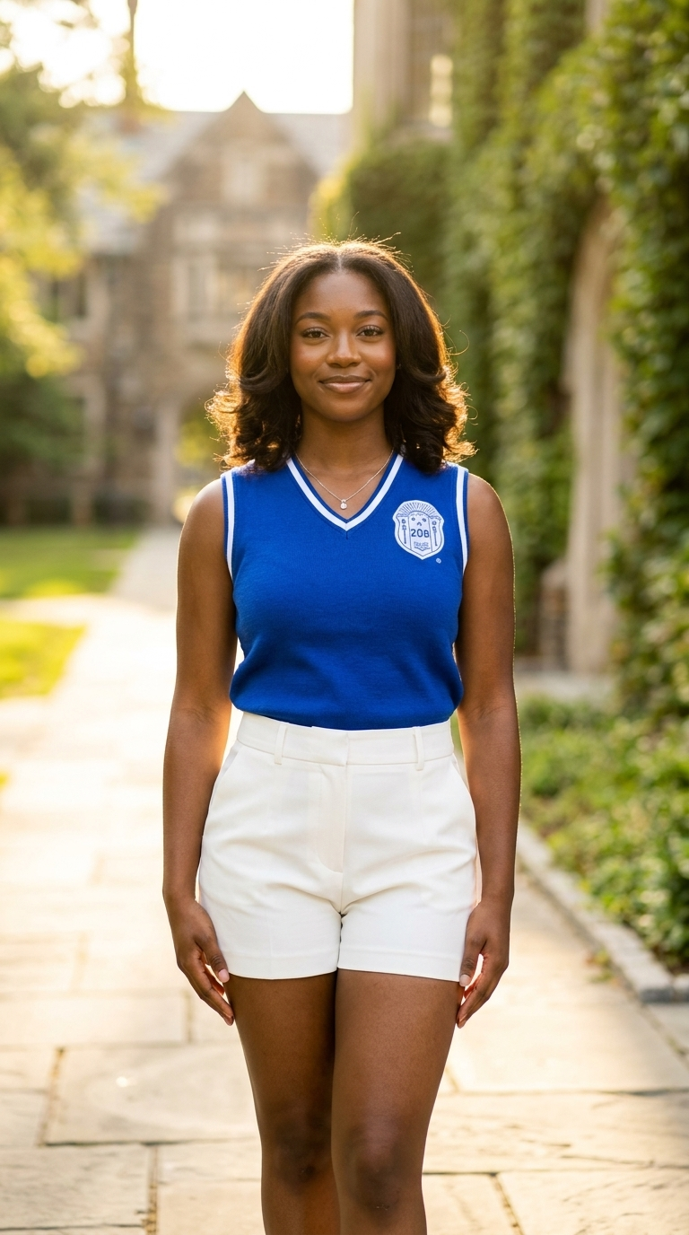 ZPhiB - V-Neck Vest - Royal Blue – Official Para Connect