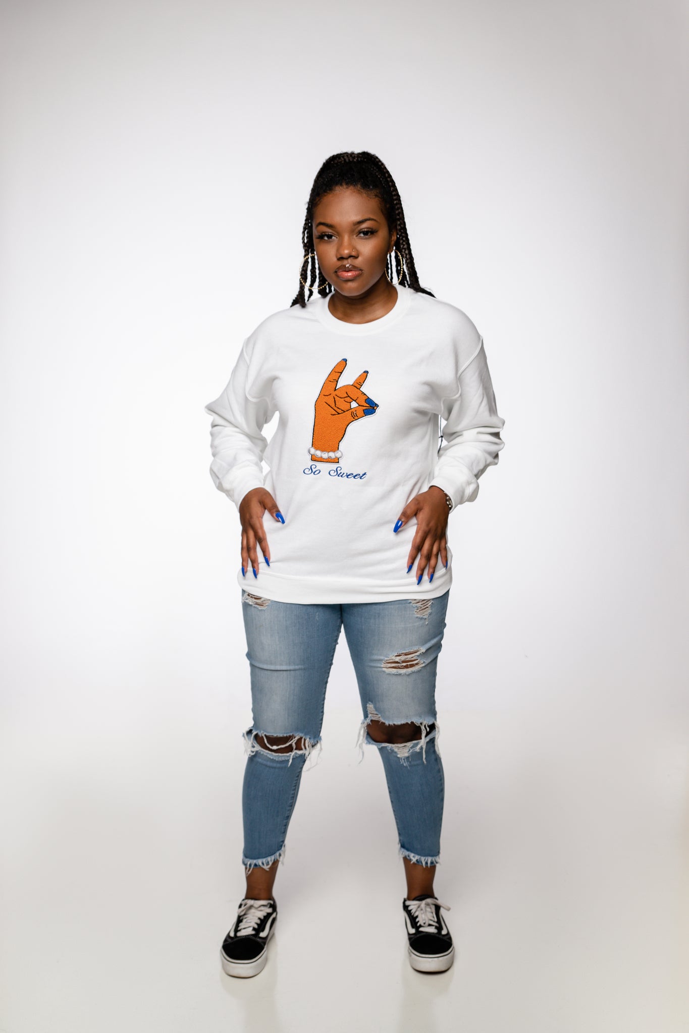 Zeta Chenille Crewnecks – Official Para Connect