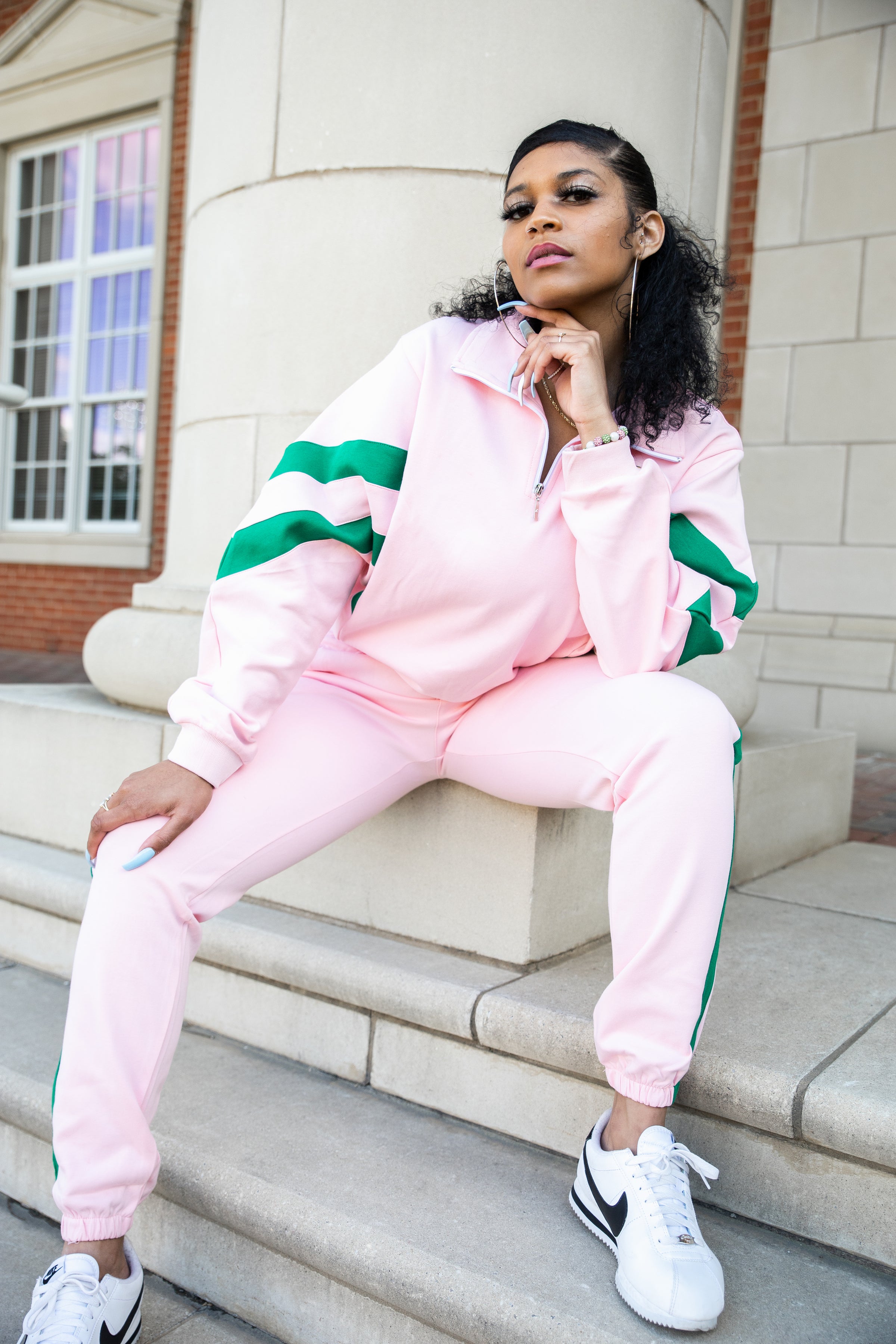 Pretty Girl Tracksuit - Pink – Official Para Connect