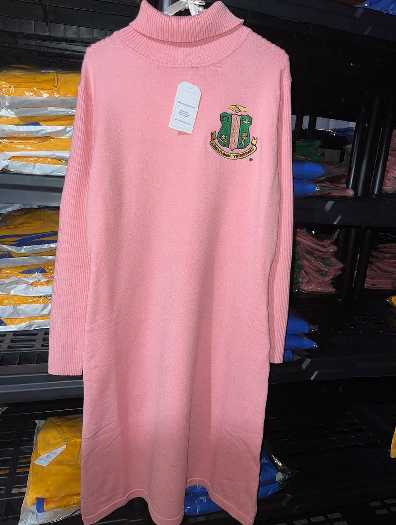 AKA - Sweater Dress - Pink (Final Sale) - Size: L/XL