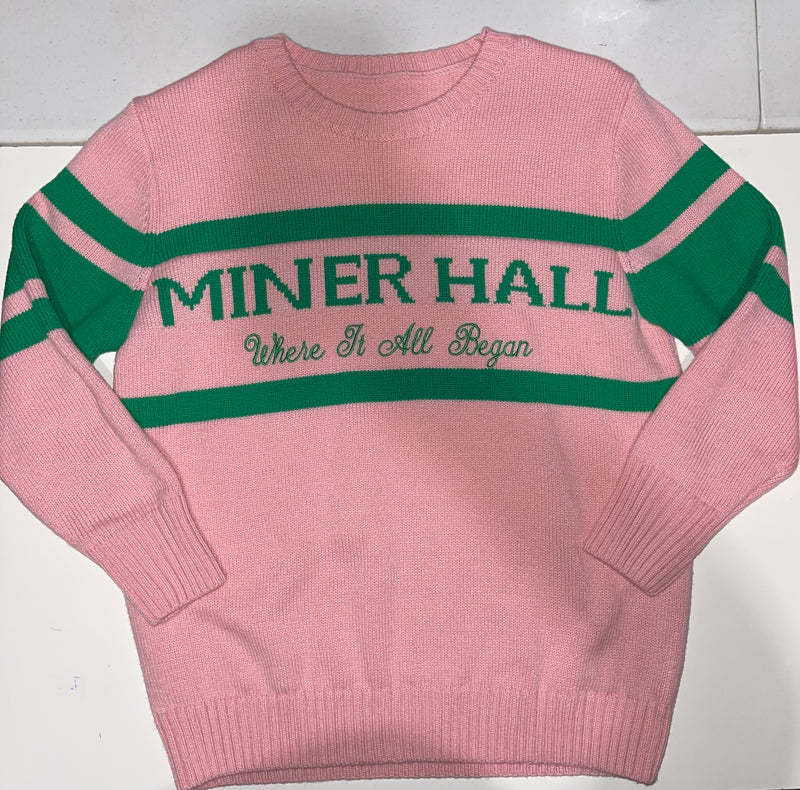 AKA - Miner Hall Sweater - Pink (Final Sale)