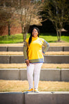 SGRHO Lined Poncho - Gold